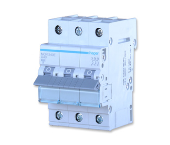 Hager mcn340e wyłącznik nadprądowy 3p c 40a