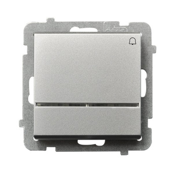 OSPEL SONATA ŁP-6RS/m/38 Łącznik zwierny "dzwonek" z podświetleniem