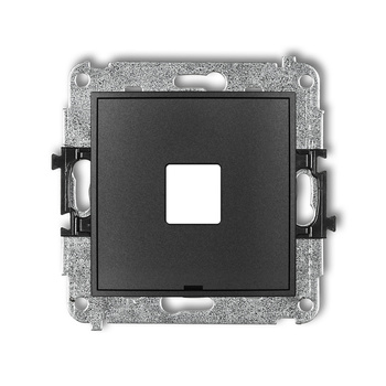 KARLIK ICON 11IGMBO-1P  Gniazdo multimedialne pojedynczego bez modułu