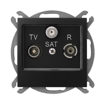 Ospel impresja GPA-YSP/m/33 Gniazdo RTV-SAT przelotowe