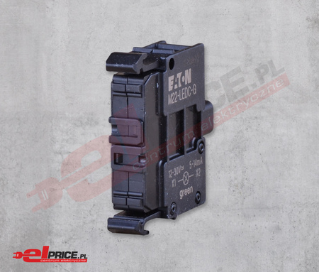 Eaton m22-ledc-r dioda led czerwona 24v tylna ścianka