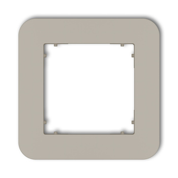 KARLIK MINI 60MRTZ-1 Ramka uniwersalna pojedyncza zaokrąglona z tworzywa