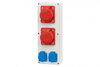 F-ELEKTRO F3.0412 Roz. VERTICAL S 2x16/5, 2x230V
