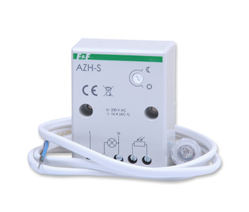 F&F AZH-S AUTOMAT ZMIERZCHOWY 230V Z SONDĄ ZEWNETRZNĄ