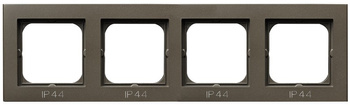 OSPEL SONATA RH-4R/40 Ramka poczwórna do łączników IP-44 czekoladowy
