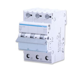 HAGER MCS316 Wyłącznik nadprądowy Icn=6000A 3P C 16A QuickConnect