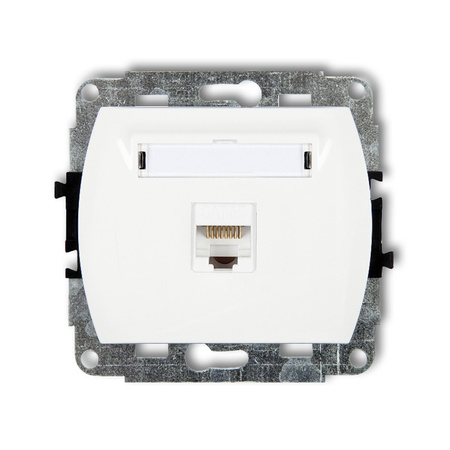 KARLIK TREND GK-5 Gniazdo komputerowe pojedyńcze 1xRJ45