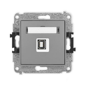 KARLIK ICON 27IGUSB-3  Gniazdo pojedyńcze  USB A-B 2.0