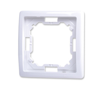 Kontakt simon basic  bmr1/11 ramka pojedyncza biała