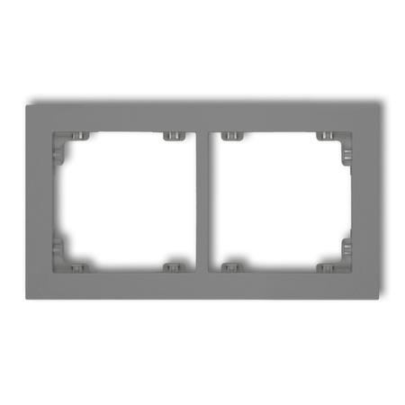 KARLIK DECO 27DR-2 Ramka uniwersalna podwójna z tworzywa