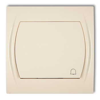 KARLIK LOGO 1LWP-4L Łącznik zwierny dzwonek podświetlany