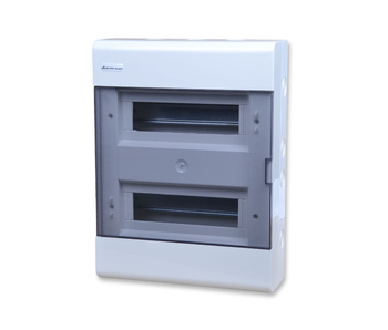 Rozdzielnica natynkowa 2x12 srn-24 abs pc skrzynka