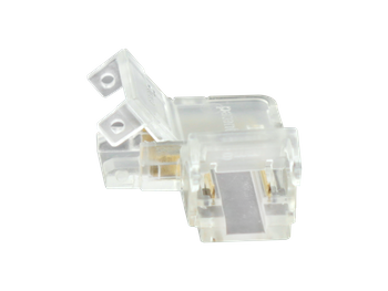 LED line PRIME złączka do taśm COB LED CLICK CONNECTOR podwójna 8mm 2 PIN typ L