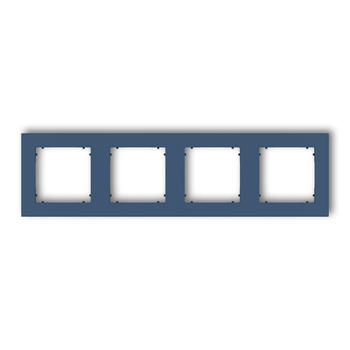 KARLIK MINI 64MR-4 Ramka uniwersalna poczwórna kwadratowa z tworzywa