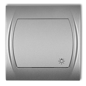 KARLIK LOGO 7LWP-5L Łącznik zwierny światło podświetlany