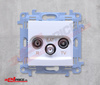 Kontakt simon 10 casp.01/11  gniazdo antenowe r-tv-sat
