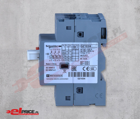Schneider gz1e04 wyłącznik silnikowy 0,4-0,63