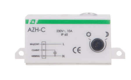 F&F Hermetyczny automat zmierzchowy, włącznik zmierzchowy AZH-C 230 V