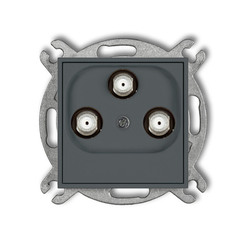 KARLIK ICON 28IGMV  Gniazdo multimedialne 3F DATA (Vectra)