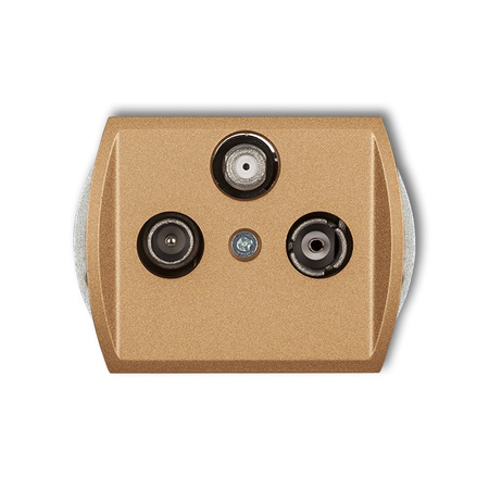 KARLIK TREND 8GM  Gniazdo abonenckie RTV-SAT końcowego multimedialnego (Internet)