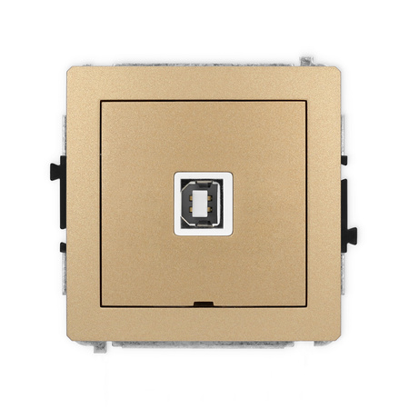 KARLIK DECO 8DGUSBBO-3 Gniazdo pojedyńcze USB A-B 2.0