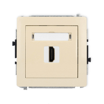KARLIK DECO 1DHDMI-5 Mechanizm gniazda pojedynczego HDMI 2.1, 8K