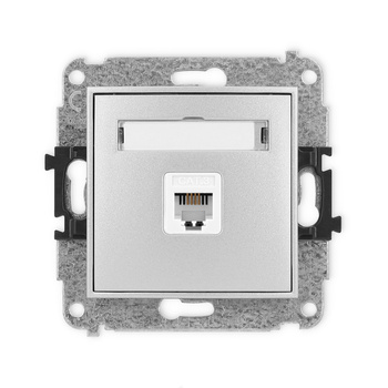 KARLIK ICON 7IGT-1  Gniazdo telefoniczne pojedyńcze  1xRJ11