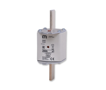 ETI NH3C gG 200A/500V Wkładka topikowa zwłoczna 200A 004186217