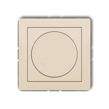 KARLIK DECO 1DRO-1 Regulator  oświetlenia przyciskowo-obrotowego