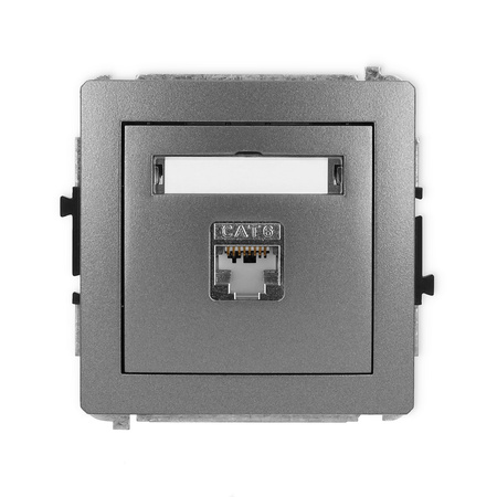 KARLIK DECO 11DGK-1e Gniazdo komputerowe pojedyńcze 1xRJ45