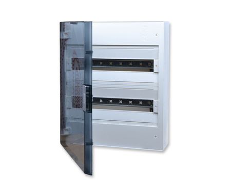 Hager vega vb218tb rozdzielnica natynkowa 2x18m ip40