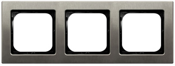 OSPEL SONATA STAL INOX R-3RM/37 Ramka potrójna