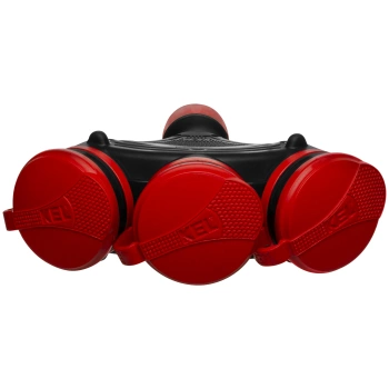 Plastrol Potrójne gniazdo przenośne z klapkami GN-X3/54 IP 54 W-01156