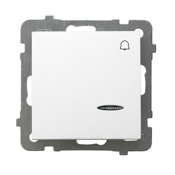 Ospel as ŁP-6GS/m/00 Łącznik zwierny "dzwonek" z podświetleniem pomarańczowym