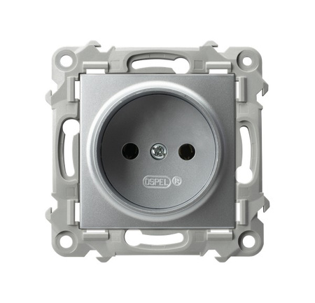 OSPEL SZAFIR GP-1Z/m/18 Gniazdo pojedyncze srebro