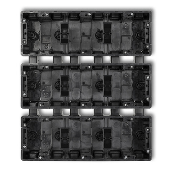 KARLIK DECO DPM-3x3 Puszka instalacyjna podtynkowa 9 krotna (3 poziom