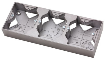 OSPEL IMPRESJA PNP-3Y/23 Puszka instalacyjna potrójna tytan