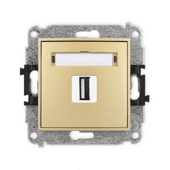 KARLIK MINI 29MGUSB-1  Gniazdo pojedyńcze  USB A-A 2.0