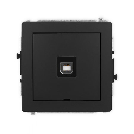 KARLIK DECO 12DGUSBBO-3  Gniazdo pojedyńcze  USB A-B 2.0