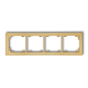 KARLIK DECO 29DR-4 Ramka uniwersalna poczwórna z tworzywa