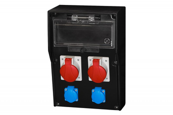 F-ELEKTRO F3.0350 Rozdzielnica gumowa LIDO 12M 2x32/5, 2x230V