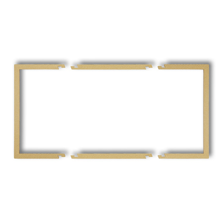 KARLIK prod. uzupełniające 29DRW-2 Ramka wypełniająca podwójna DECO