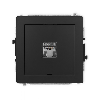 KARLIK DECO 12DGKBO-1e  Gniazdo komputerowe pojedyńcze  1xRJ45