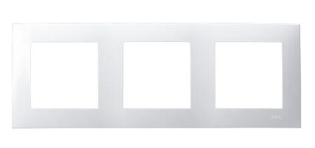 OSPEL SZAFIR R-3Z/00 Ramka potrójna biały