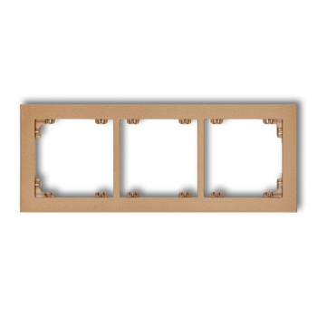 KARLIK DECO 8DR-3 Ramka uniwersalna potrójna z tworzywa