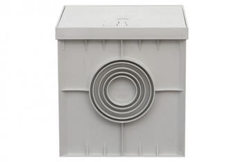 F-ELEKTRO Studzienka probiercza szara 300x300x300 F8.0011