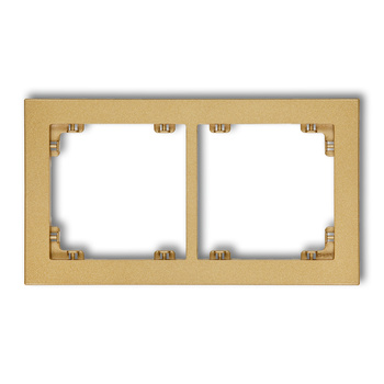 KARLIK DECO 29DR-2 Ramka uniwersalna podwójna z tworzywa
