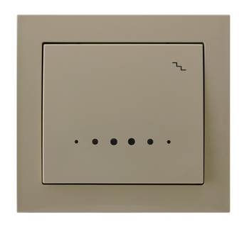 OSPEL KIER ŁP-3WS/01 Łącznik schodowy z podświetleniem beż