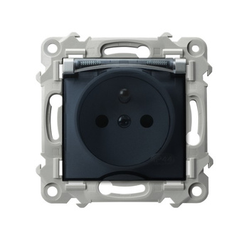 OSPEL SZAFIR GPH-1ZZ/m/18/d Gniazdo bryzgoszczelne z uziemieniem IP-44