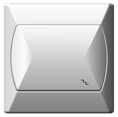 OSPEL AKCENT ŁP-3A/00 Łącznik schodowy biały